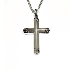 Men's Stainless Steel  Cross Necklace