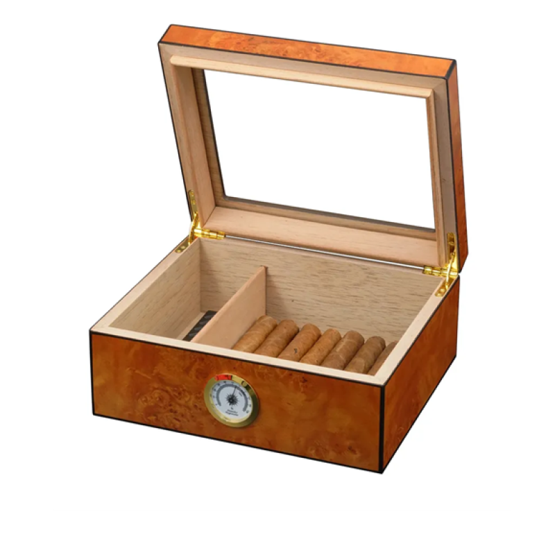 Theodore Small Wooden Cigar Humidor - Theodore Designs