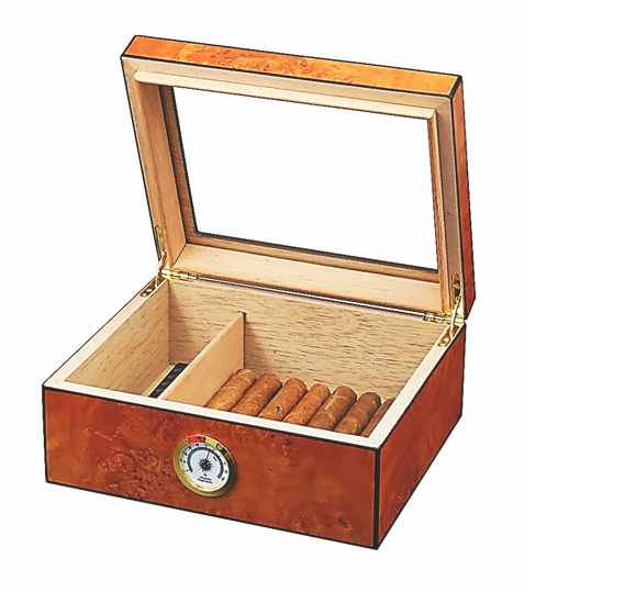 Theodore Small Wooden Cigar Humidor - Theodore Designs