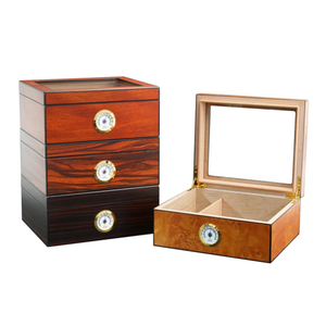 Theodore Small Wooden Cigar Humidor - Theodore Designs