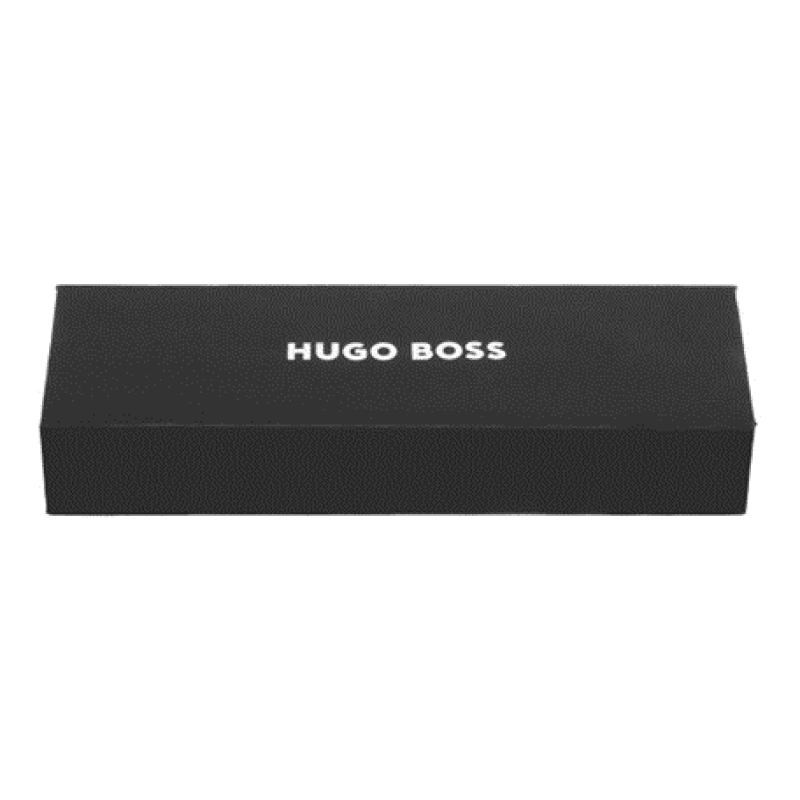 HUGO BOSS Navy Contour Brushed Ballpoint Pen - Theodore Designs