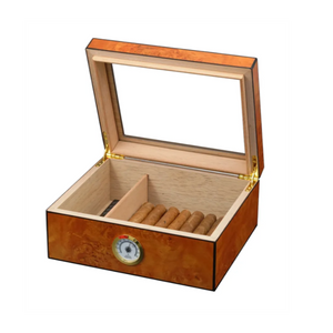 Theodore Small Wooden Cigar Humidor - Theodore Designs