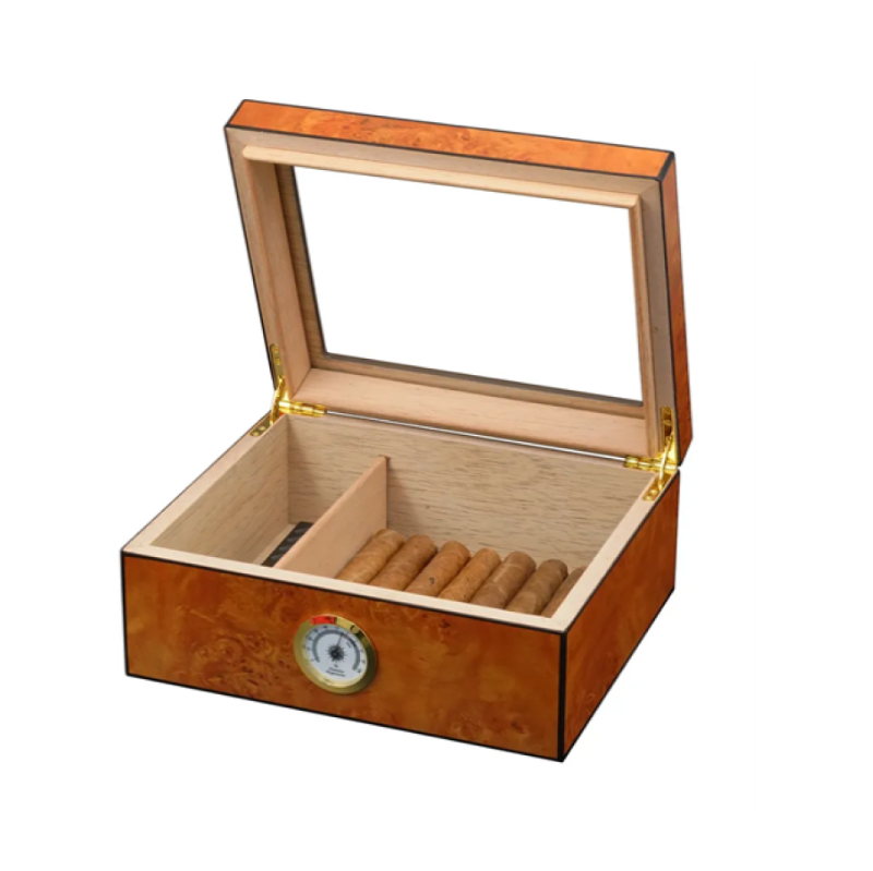 Theodore Small Wooden Cigar Humidor - Theodore Designs