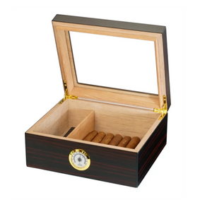 Theodore Small Wooden Cigar Humidor - Theodore Designs