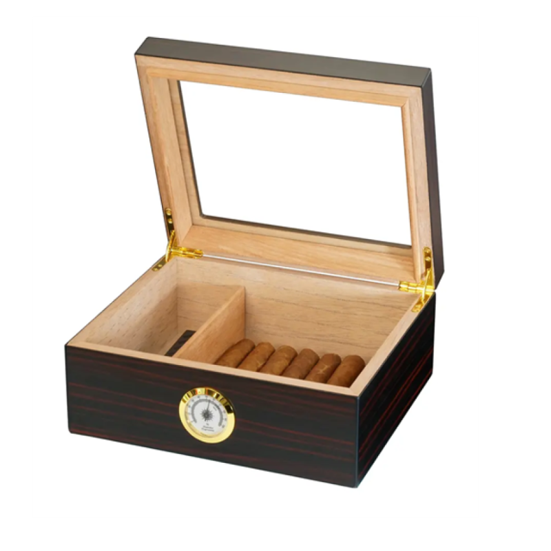 Theodore Small Wooden Cigar Humidor - Theodore Designs